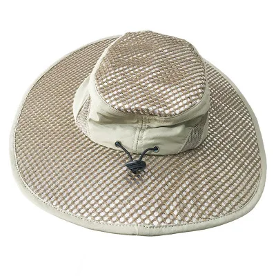 

Round Cap Fisherman Hat Ice Cap Sunscreen Cooling Ice Cold Hat Air Conditioning Cap Sun Hat Anti-ultraviolet Arctic Cap