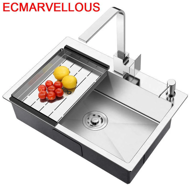 

Lavandino Cucina Zlewozmywak Acero Inoxidable Lava Manos Evier Cuisine Fregadero De Cocina Lavabo Cuba Pia Cozinha Kitchen Sink