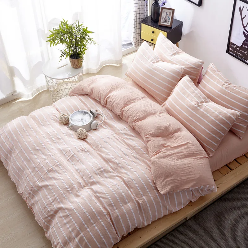 Пододеяльник простыня пододеяльник Комплект постельного белья в японском стиле