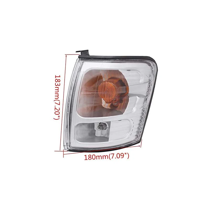 

Car Front Side Corner Light Indicator Lamp for Toyota Hilux 2001-2005 Auto Side Turn Signal Lamps Day Time Running Lights