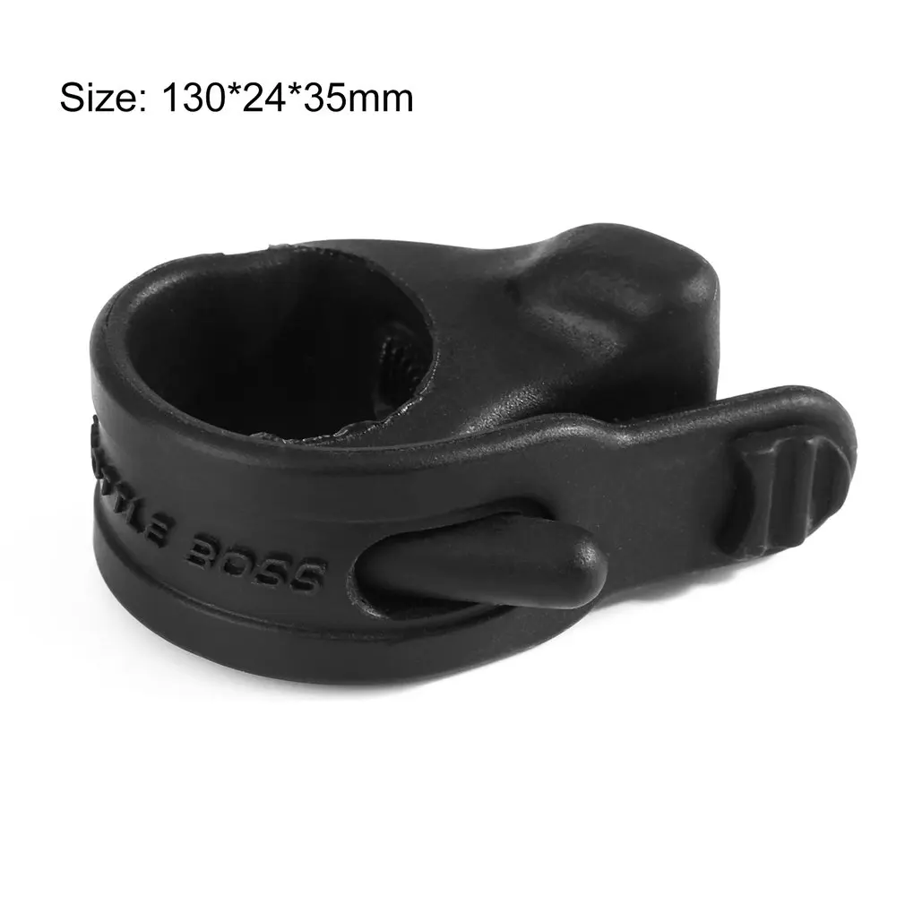 

Comfortable Anti-slip Rubber Throttle Boss Motorcycle Cruise Control Assist Rocker Handgrip Universal for Motorcycle