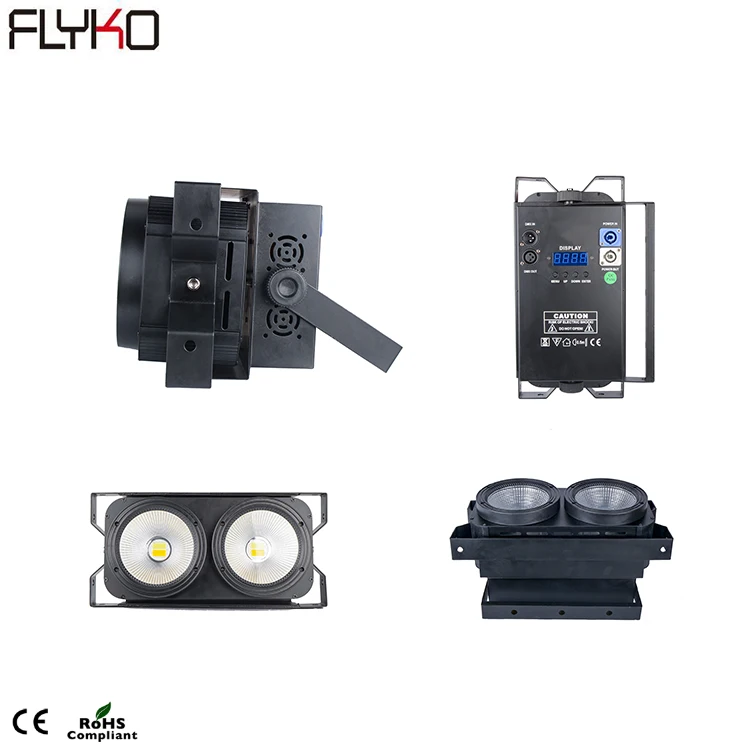 2019 Новый cob 2 глаза светодиодный козырек для света в зал белый и теплый COB 200w | Лампы