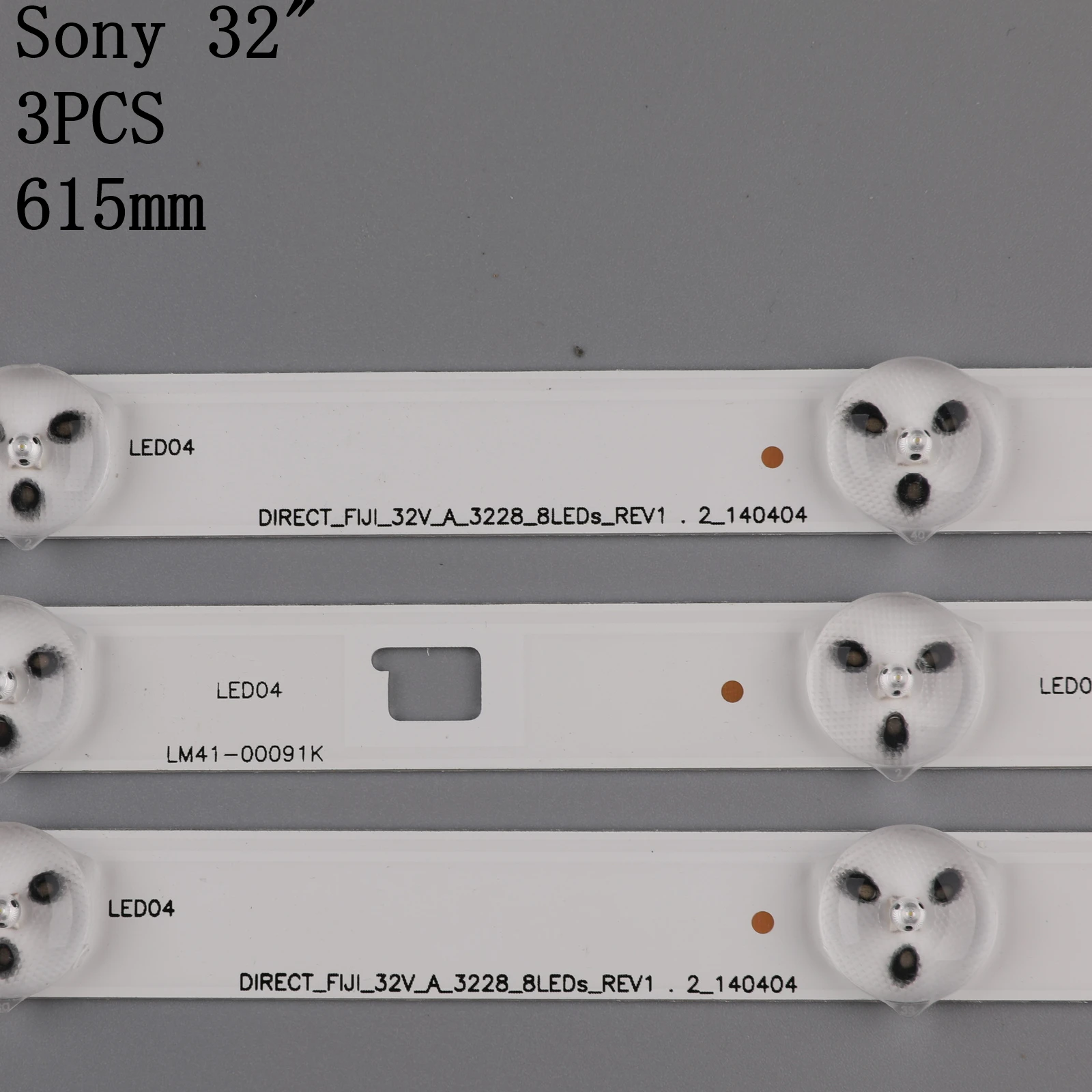 LED Strip For SAMSUNG_2014_SONY_DIRECT_FIJL_32V_B_3228_8LEDs_REV1.2 LM41-00091J LM41-00091K KDL-32RD303 KDL-32R303C KDL-32R303B |