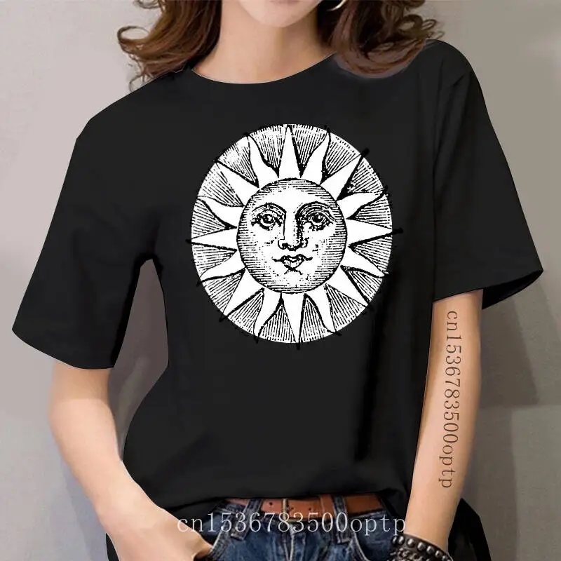 

SUN FACE - Vintage - Pagan symbol - Freemason Symbol - Occult Image T-shirt