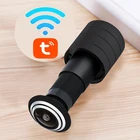 Дверной глазок беспроводной с Wi-Fi камерой, 1080P