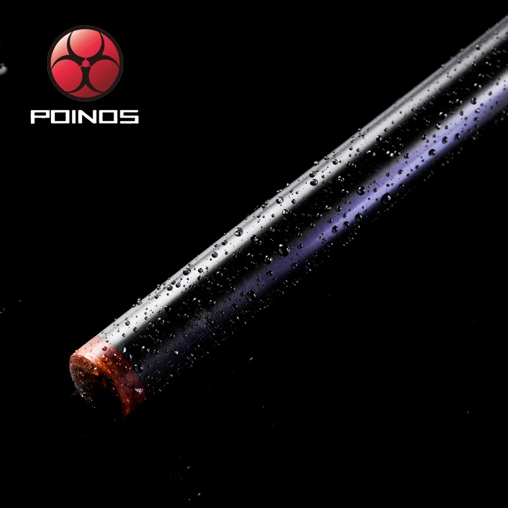 Горячая Распродажа POINOS бильярдный кий 13 мм Professional Carbon Fiber Tecnologia кленов вал пуля