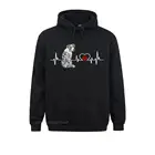 Австралийский овчинный EKG биение сердца Line кофты с капюшоном на тему комиксов Rife с длинным рукавом, студенческие толстовки, одежда для группы, лето, Осень