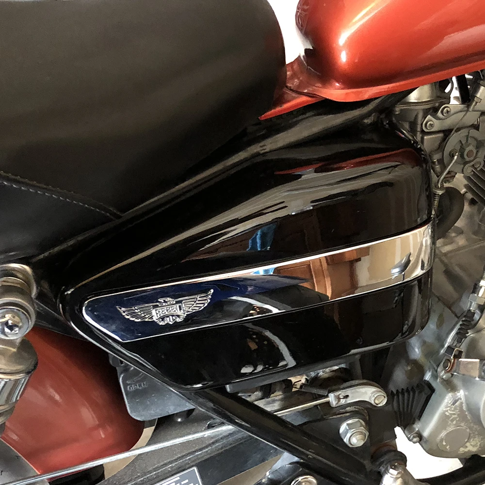 Батарея топливный бак боковая крышка ABS левый и правый для Honda Rebel 250 CA250 CMX250 96 +