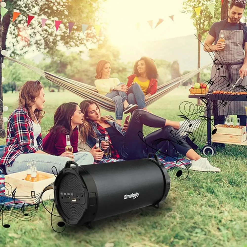 Портативная колонка с поддержкой Bluetooth 32 ГБ|Всепогодные АС| |