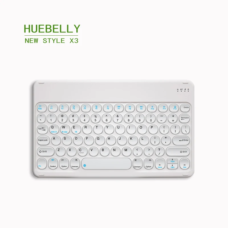 Беспроводной планшет HUEBELLY X3 Bluetooth 5 0 клавиатура для Ipad iPhone Samsung колпачок с кнопкой