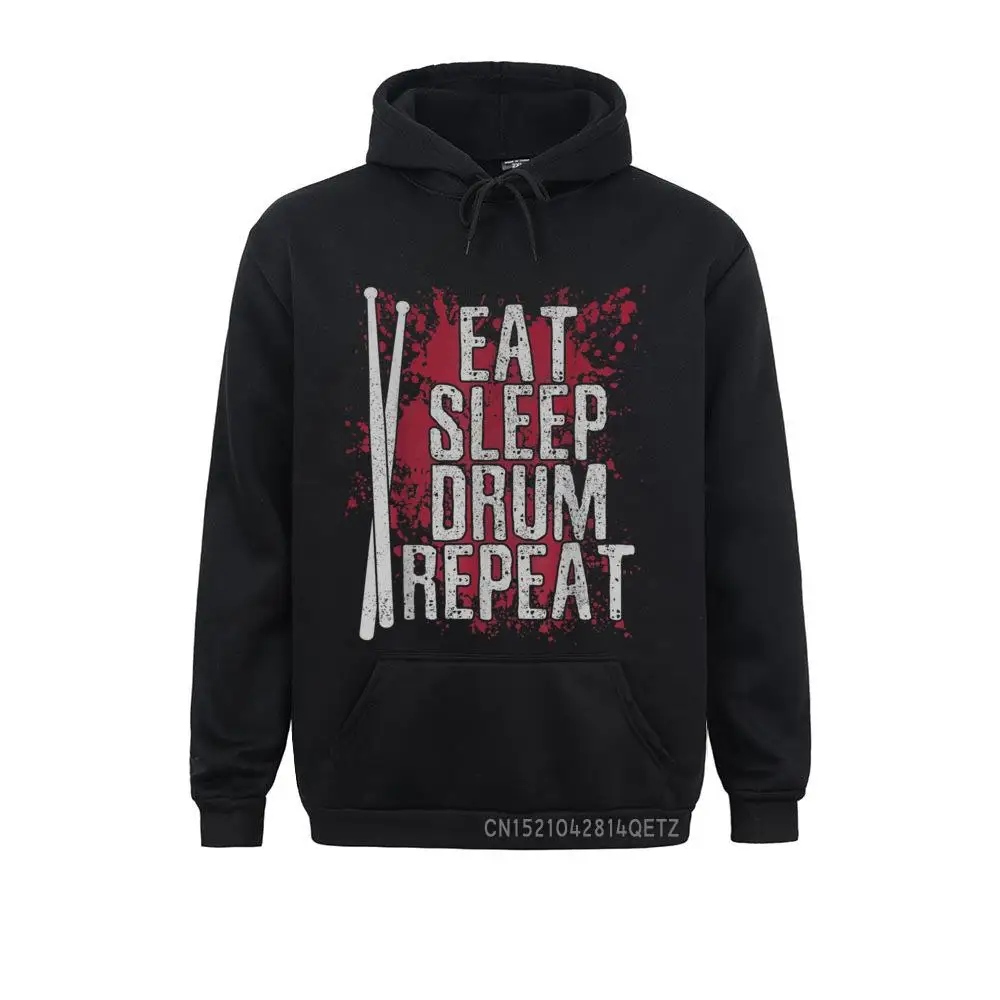 

Eat Sleep Drum Repeat Drumming Musician Drummer Gift Chic Hoodies For Students Cool Sweatshirts On Sale Clothes Long Sleeve