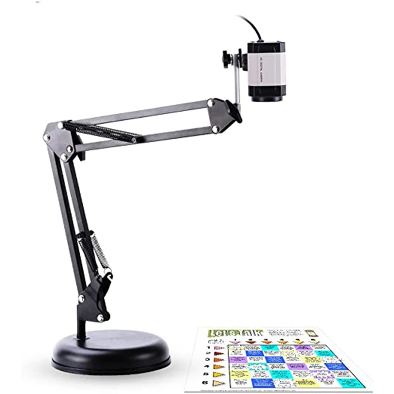 8MP Document Camera for Teachers, 4K High Definition USB Portable Scanner, Multi-Languages OCR for Distance Education