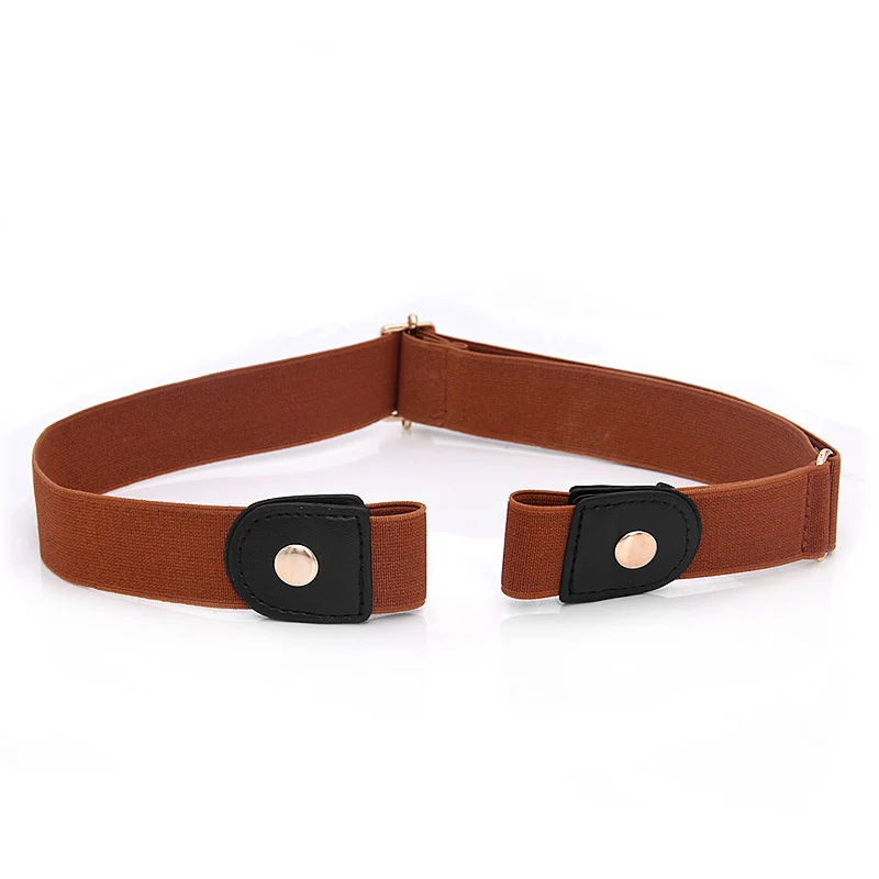

Ladies Thin Party PU Leather Casual Garter Accessories Retro Elastic Waist Belt