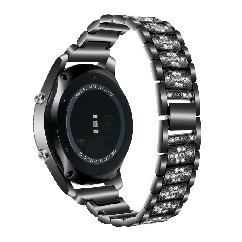 Браслет для часов huawei gt с бриллиантами классический элегантный браслет Samsung Gear S3