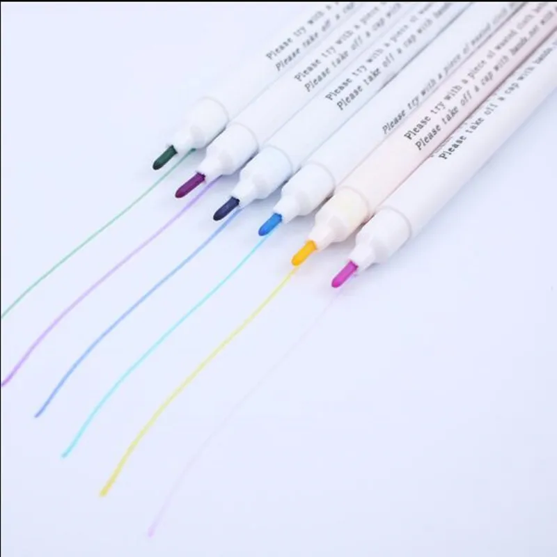 2 шт красочные стираемые маркер ручка ткань Краска Маркер Портной Мел швейный