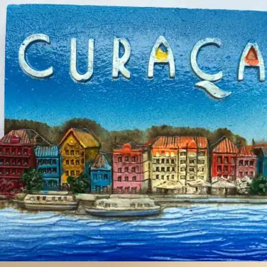 Магнит на холодильник голландский тюльпаны ветряная мельница сувенирное