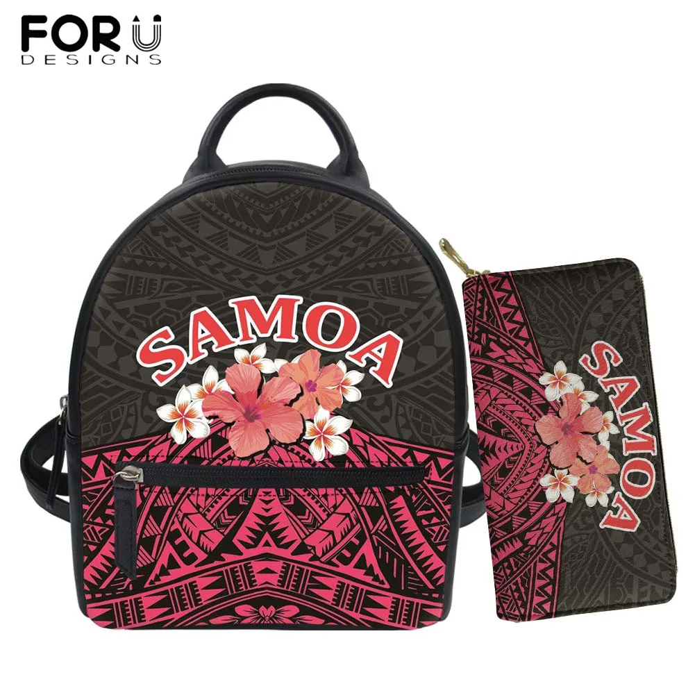 

Комплект из рюкзака и кошелька для девочек-подростков из ПУ кожи