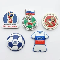 2018 fifa world cup russia fridge magnet refrigerator magnetic decoration articles collection handicraft gift