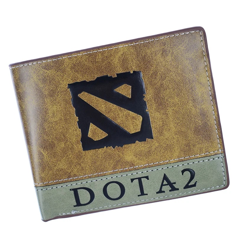 Лидер продаж короткий кошелек Dota 2 /Yu Gi Oh высококачественный мужской с кармашком