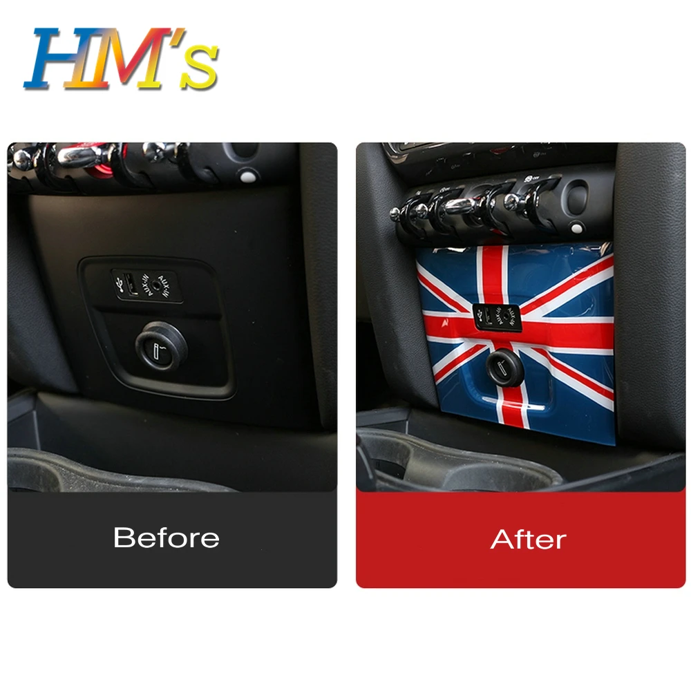 Наклейка на панель прикуривателя для MINI Cooper F60 | Автомобили и мотоциклы