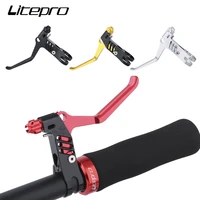litepro mountain bike bicycle brake levers c v brake aluminum alloy cnc 22 2mm road bicycle brake levers cycling accessories