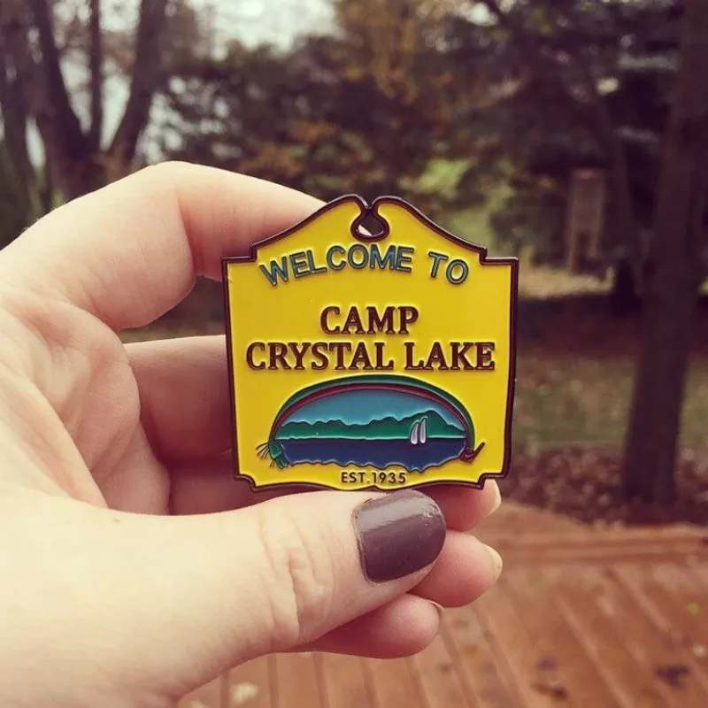 

Friday the 13th Camp Crystal Lake Enamel Pin