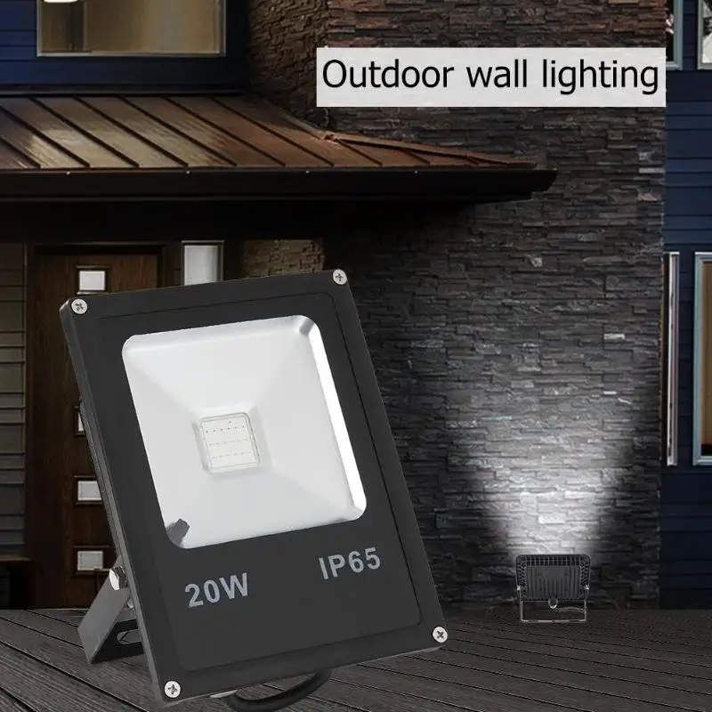

Waterproof LED Spotlights Floodlights IP65 Remote Garden Home Professional Lamps Thickened Base Elaborate Durable Design