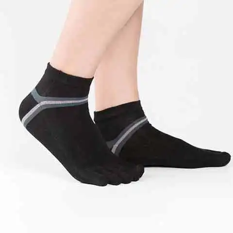 

Customized Toe socks Men Invisible Fashion Funny Five Fingers Boat Socks Sport Basketball Low Tube Socks Ship To Amazon FBA Sock