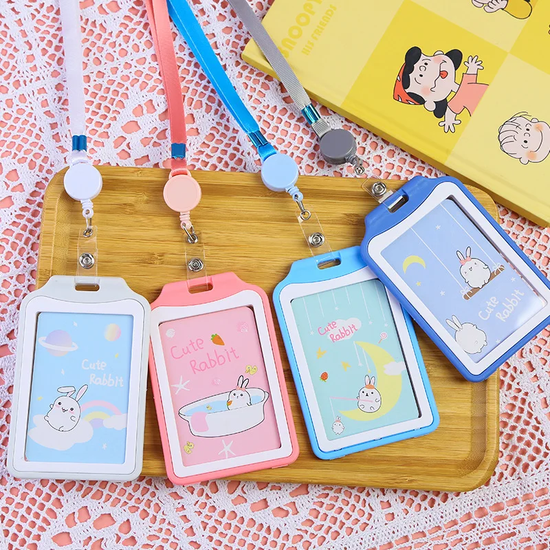 Держатель для визиток прозрачный выдвижной мужчин и женщин большой