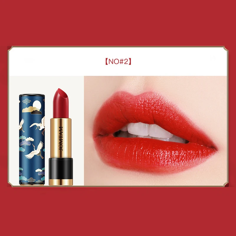 Набор увлажняющей помады в китайском стиле долговечная водостойкая блестящая