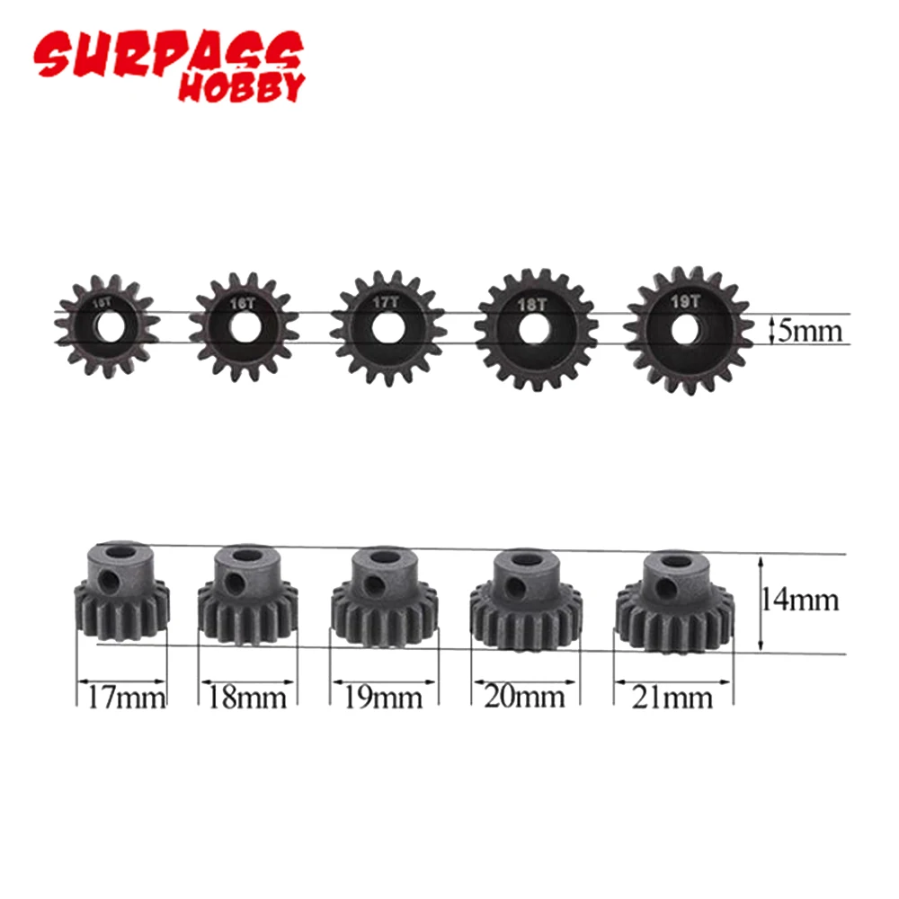 шестерня surpasshobby m1 5 мм 11t 15t15t 19t18t 22t шестерн