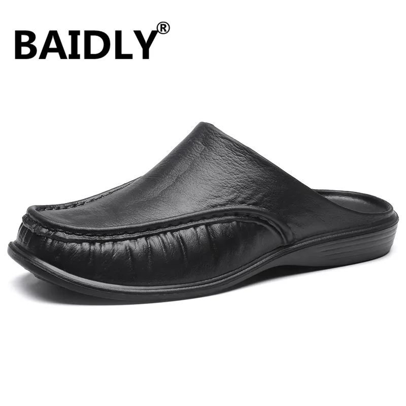 Мужские Пляжные шлепанцы уличные сандалии повседневная обувь Тапочки для воды