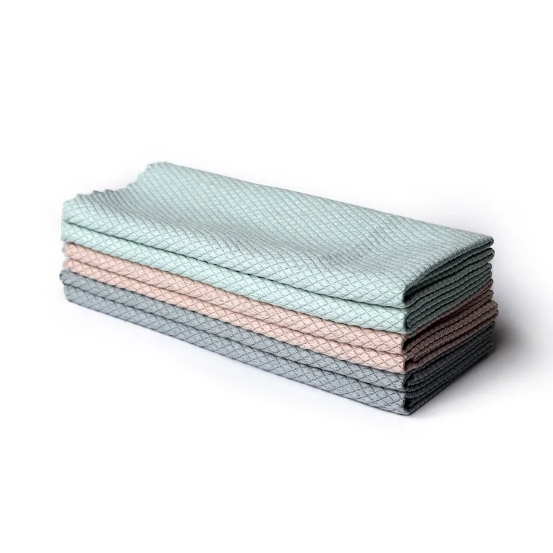 1Set/3 Pcs Cleaning Cloth For Window Glass Car Floor Rags Bowl Dish Ceramic Tile Wipe Duster Home Tool | Дом и сад