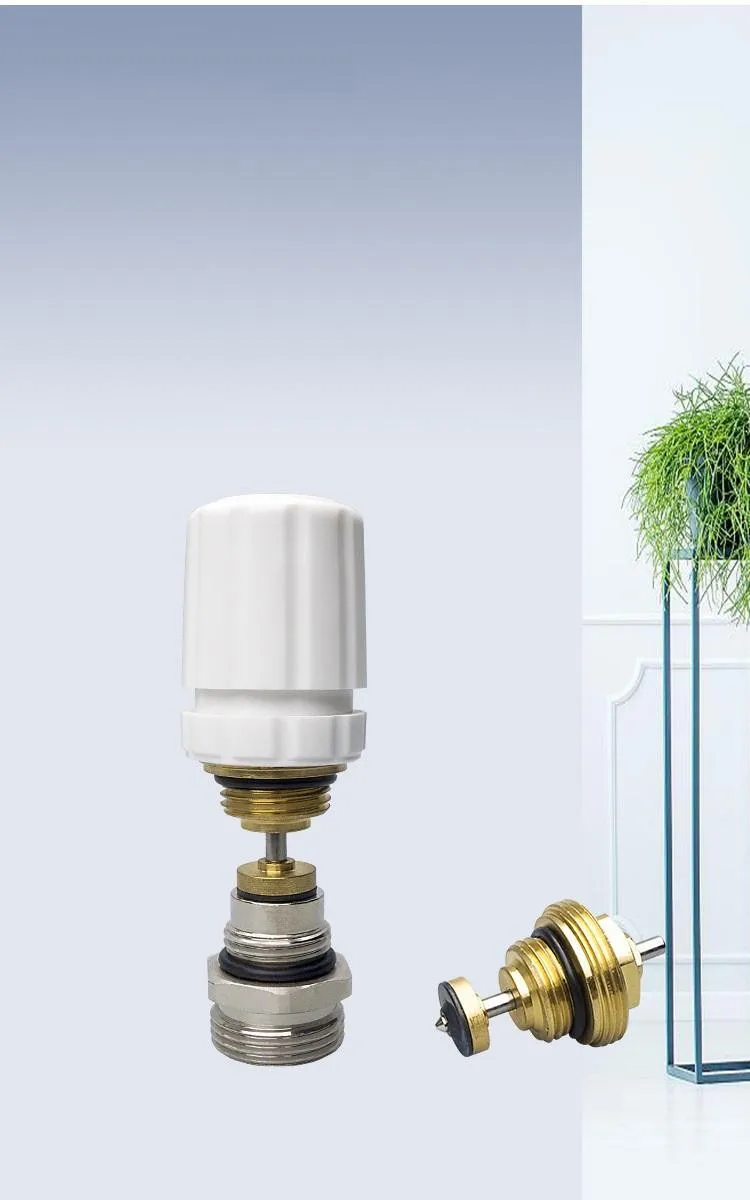

Home Valve Insert Brass 1pc Corrosion Resistant For Underfloor Heating Spreader