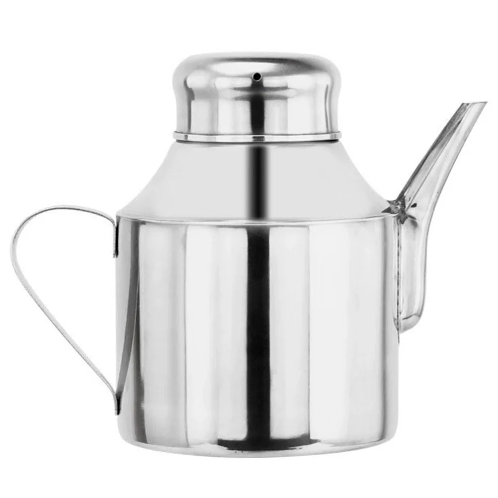 Банка для масла из нержавеющей стали кухонная бутылка уксуса