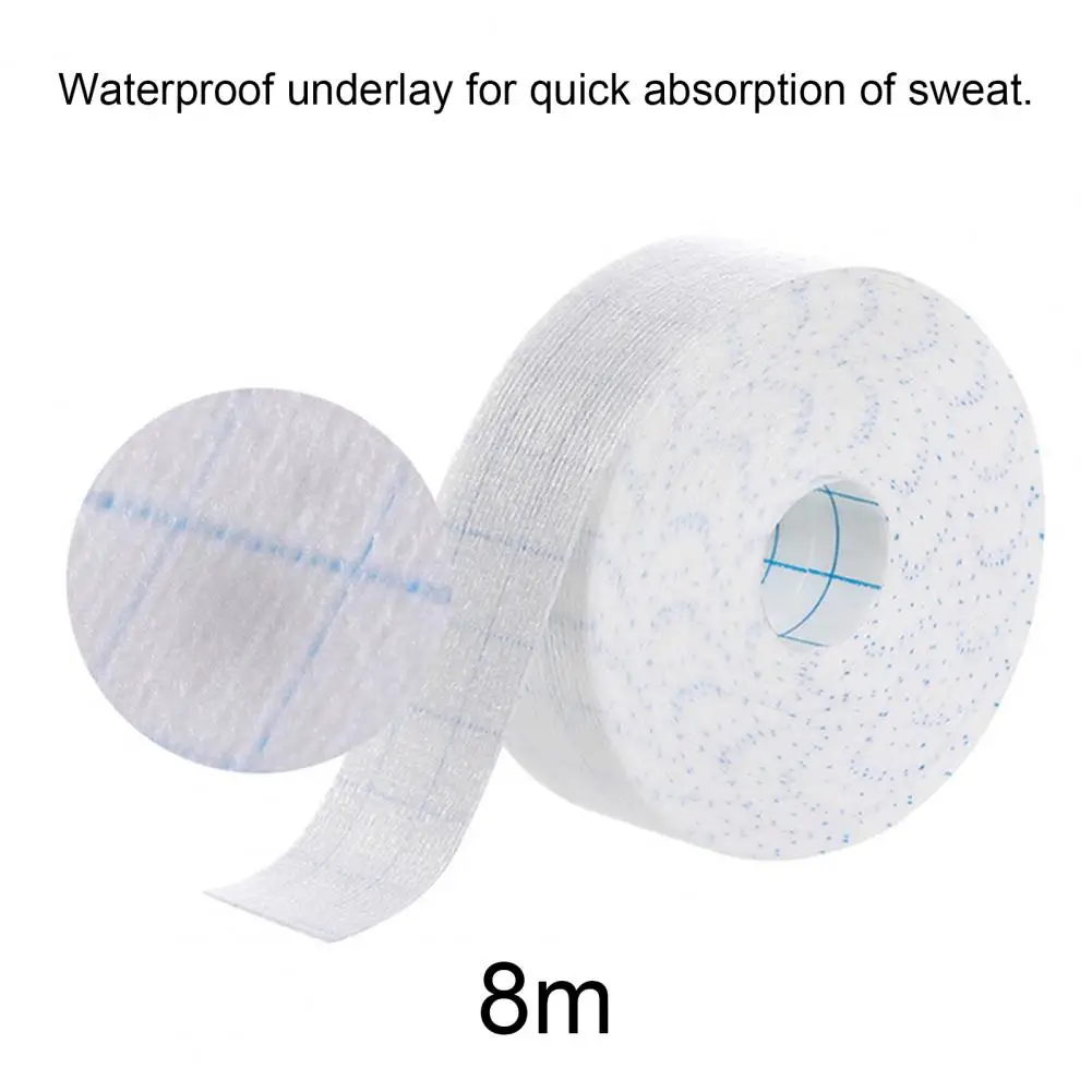 

8m Disposable Self-Adhesive Sweat Pads T-Shirt Neck Collar Hat Absorbent Sticker