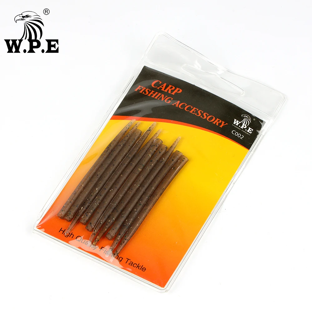 Набор резиновых рыболовных аксессуаров для ловли карпа рукав рыболовного крючка