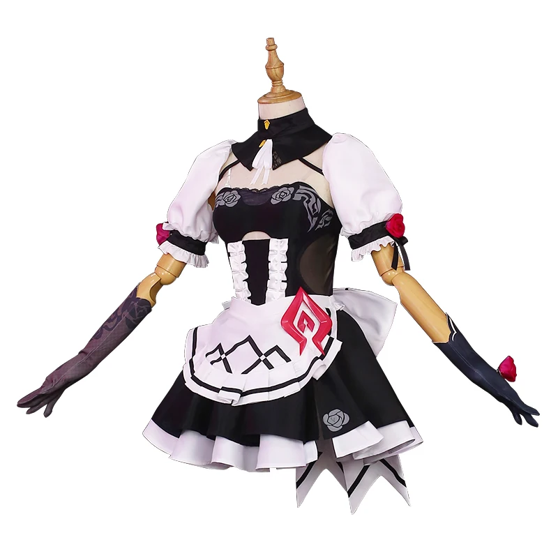 2019 г. костюм горничной компании Honkai Impact 3 Рита росвейссе одежда для косплея милая
