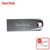 sandisk original cz71 pendrive usb 2 0 usb flash drive 64gb 32gb 16gb pen drive metal flash drive high quality storage device