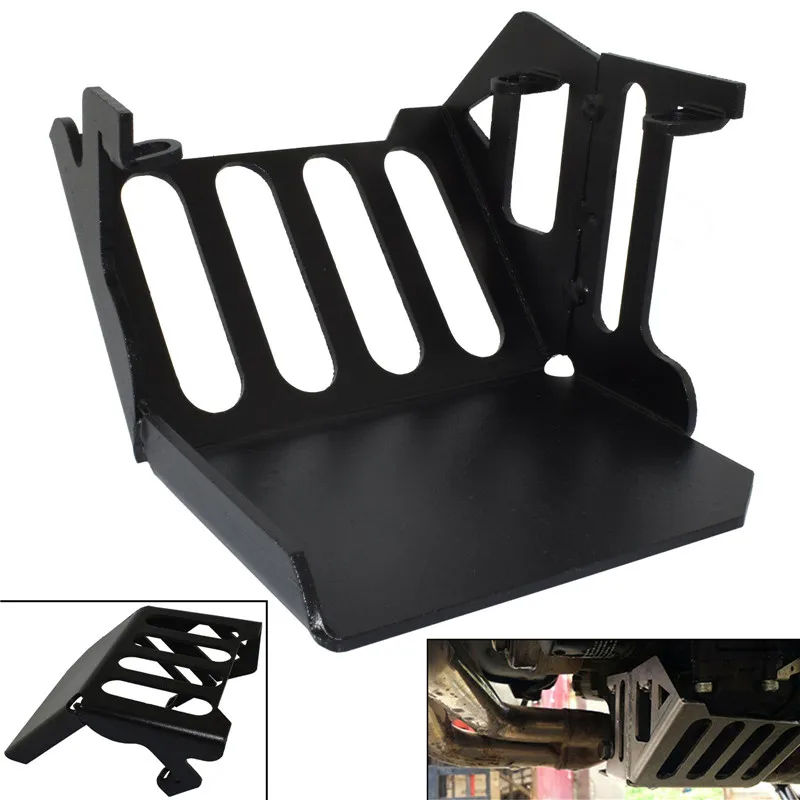 Black Left Side Engine Oil Sump Pan Cover Chassis Guard Skid Plate Protector For YAMAHA FJ09 MT-09 Tracer RN43 2016 2017 2018 | Автомобили