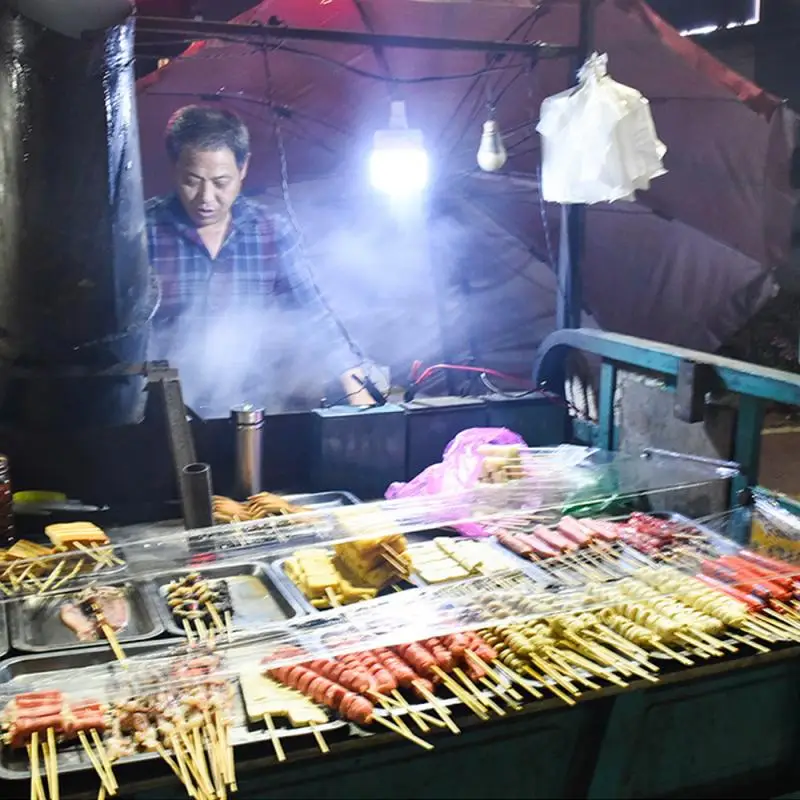 Портативная аккумулясветодиодный ная Светодиодная лампа с USB/американской