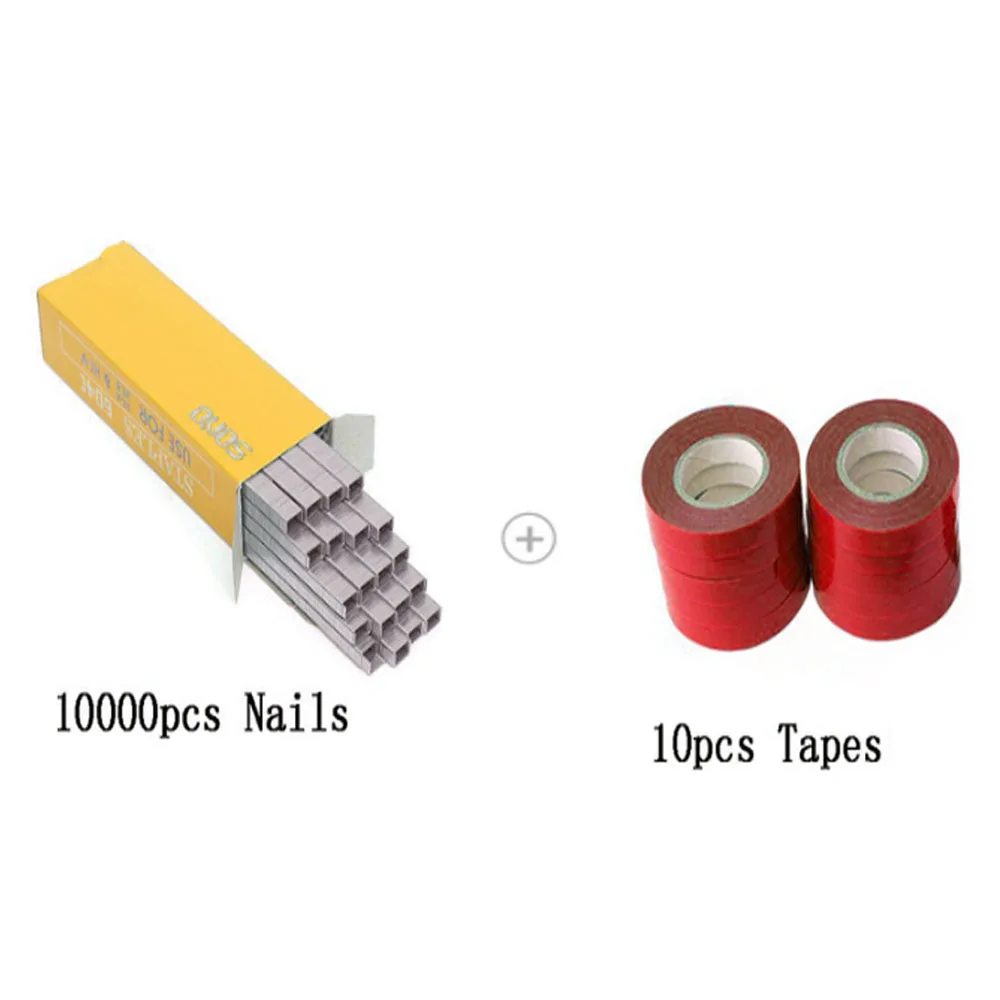 set 2 Upgraded Plant Tying Machine Tapener Tool for Grapes Tying Machine for Plant and Garden Plant Tapetool - Цвет: set 2