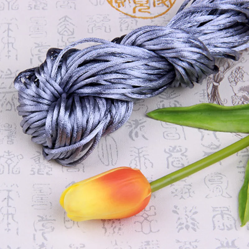 20 м плетеный шнур веревка лента узел сделай сам для одежды браслет подвешивания