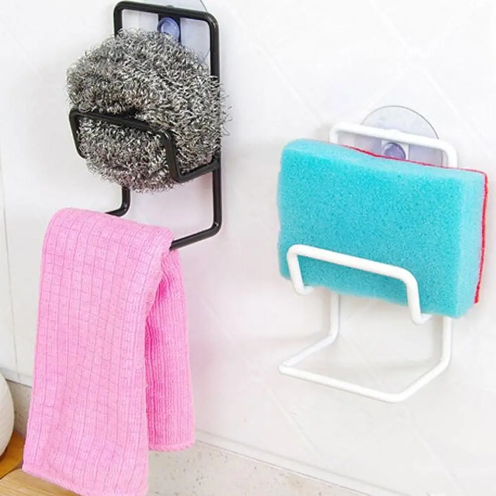 2 шт. двухслойная железная полка для раковины вешалка посуды держатель губки с