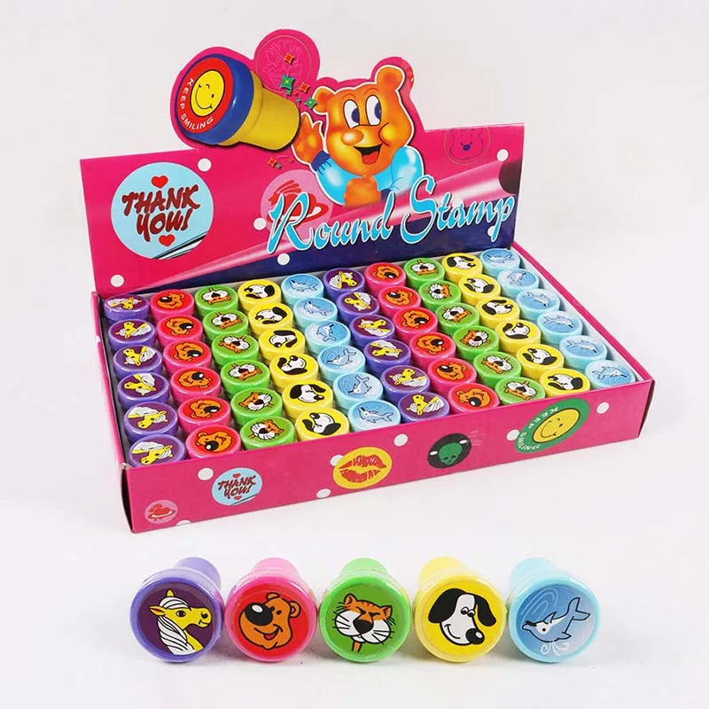 10 шт. Мультяшные резиновые штампы Детские для скрапбукинга милые цветочные