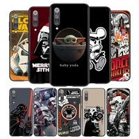 shockproof cover star baby yoda mickey for xiaomi mi 11i 11 10t 10i 9t 9 note 10 ultra lite pro 5g se black tpu phone case