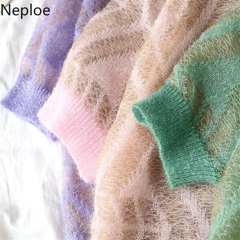 Neploe яркие открытые женские футболки лето новые футболки с круглым вырезом и коротким рукавом повседневные трикотажные женские Топы 44382