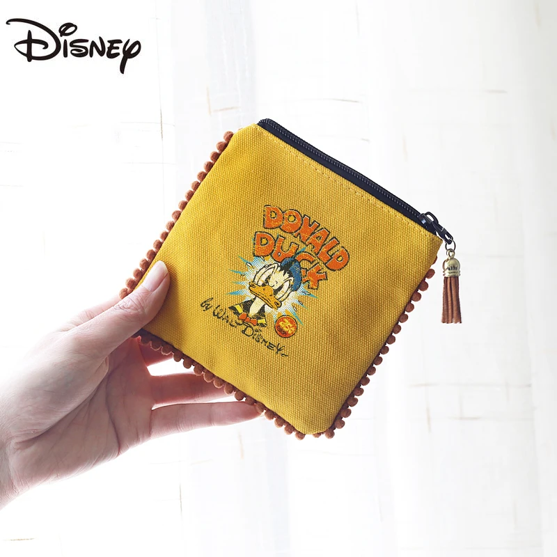Новинка 2021 детский миниатюрный кошелек из мультфильма Disney сумка для хранения