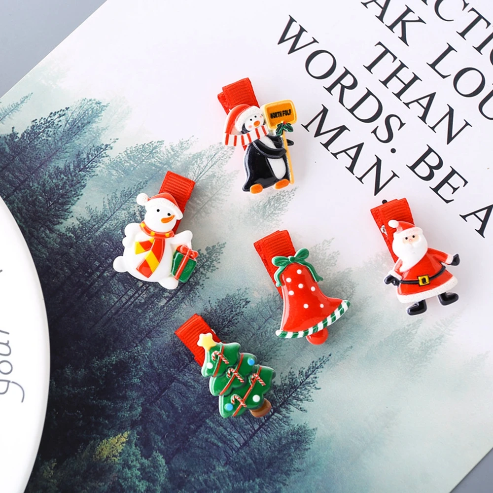 Женские заколки для волос в рождественском стиле цвет ассортименте| |