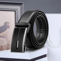 new style automatic buckle belt mens leather belt 125 cm classic retro elephant leather pattern casual all match trousers belt